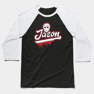 Jason Voorhees Logo Baseball T-Shirt